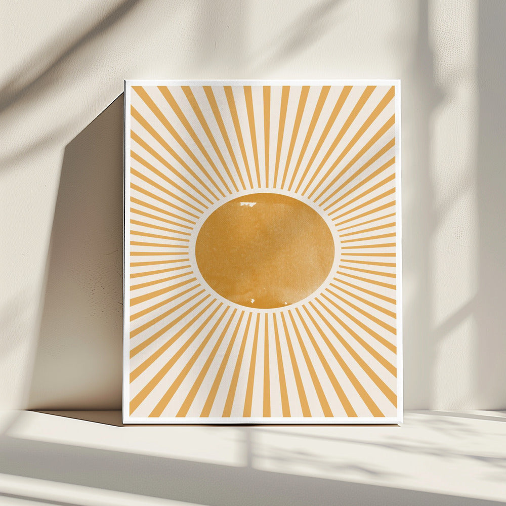 Radiant Dawn Burst | Canvas