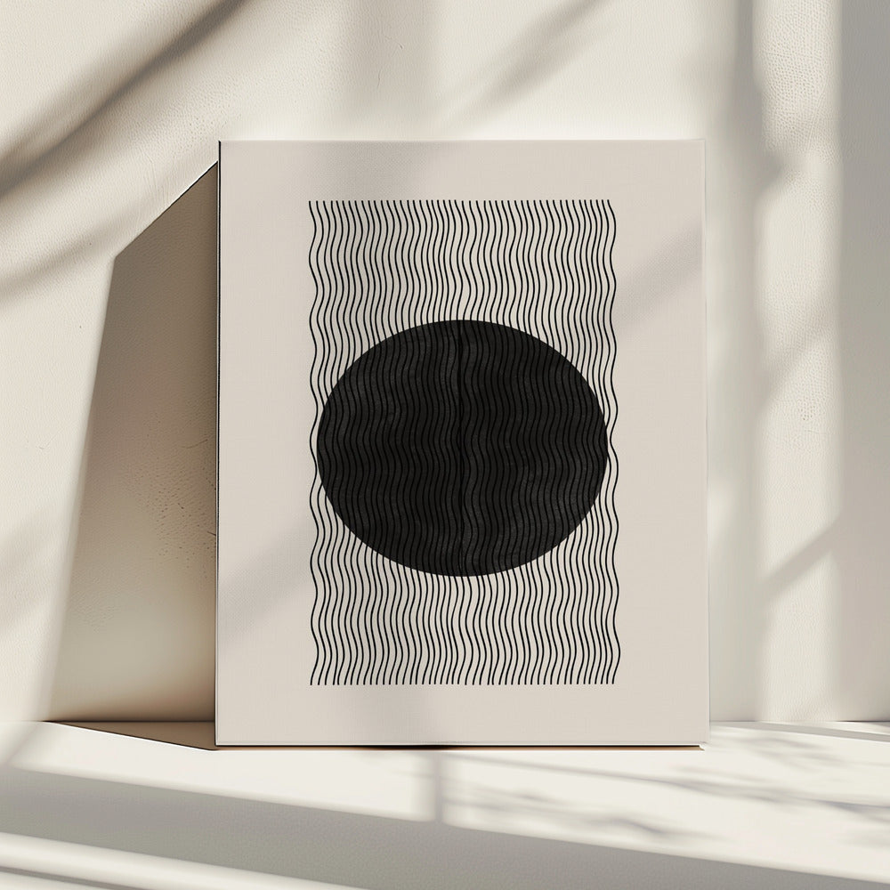Wave Eclipse | Canvas