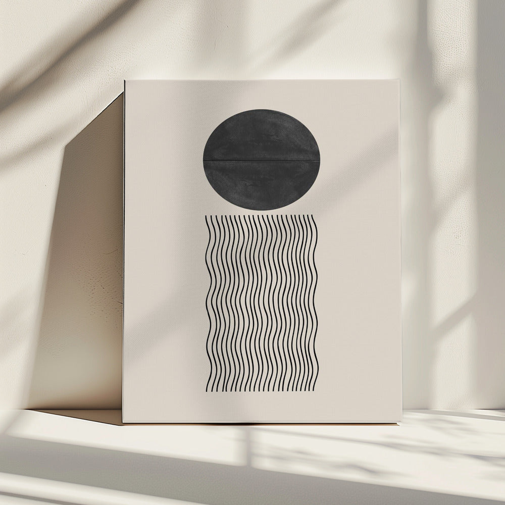 Wave and Eclipse | Canvas