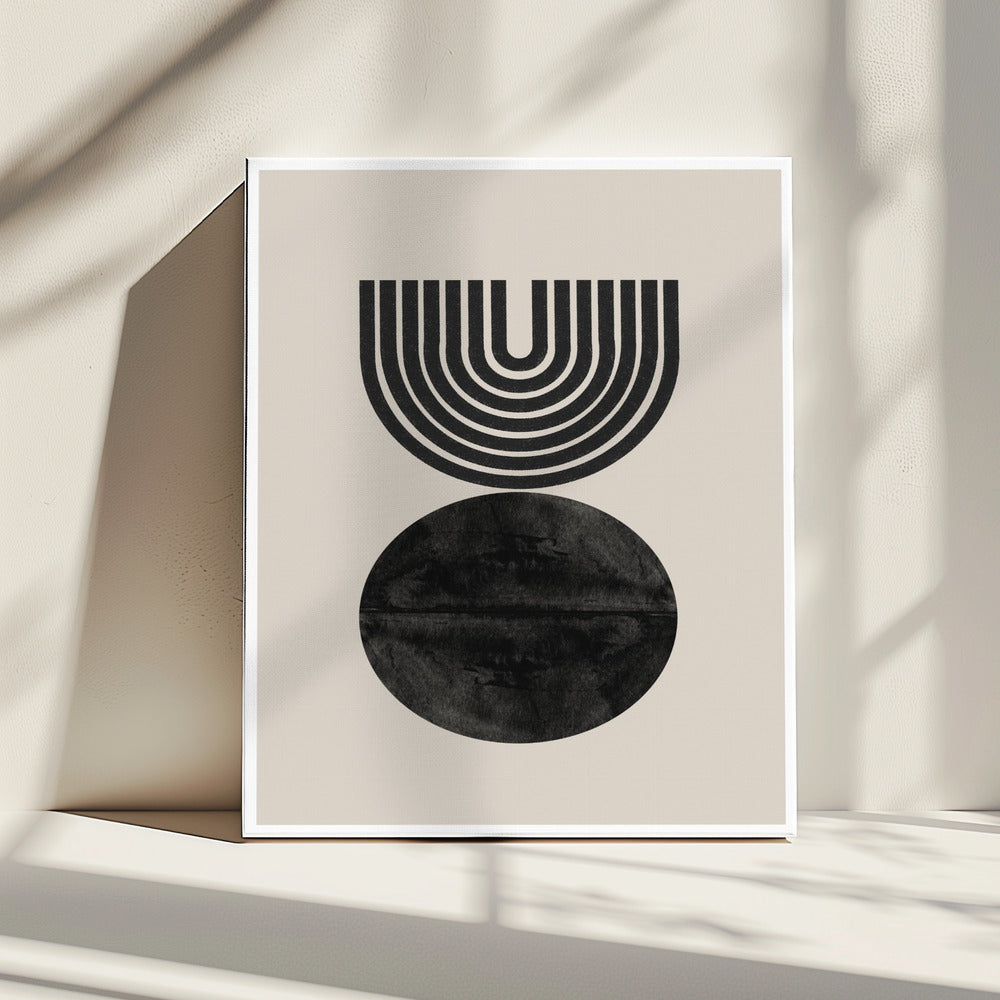 Monochrome Balance | Canvas