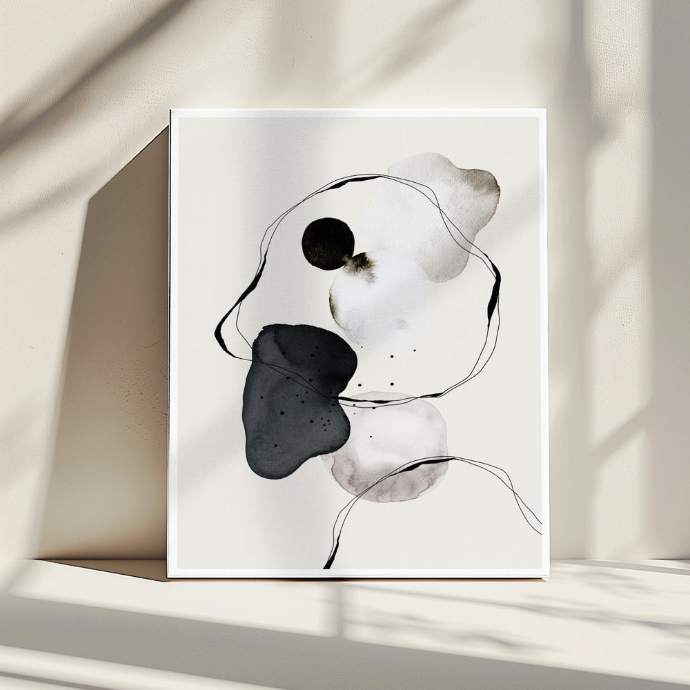 Monochrome Dance | Canvas