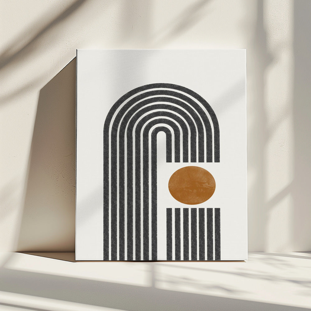 Sunset Curves | Canvas