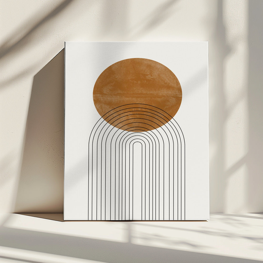 Golden Arch Echoes | Canvas