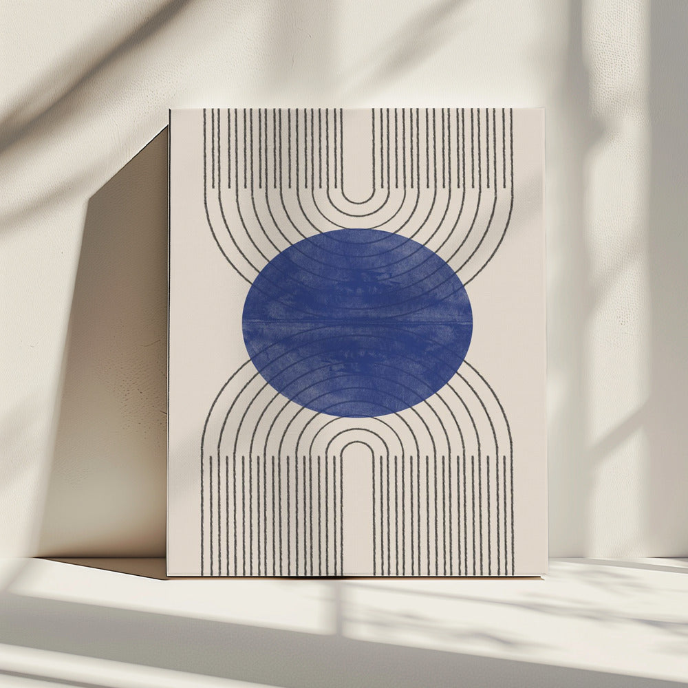 Symmetric Waves | Canvas