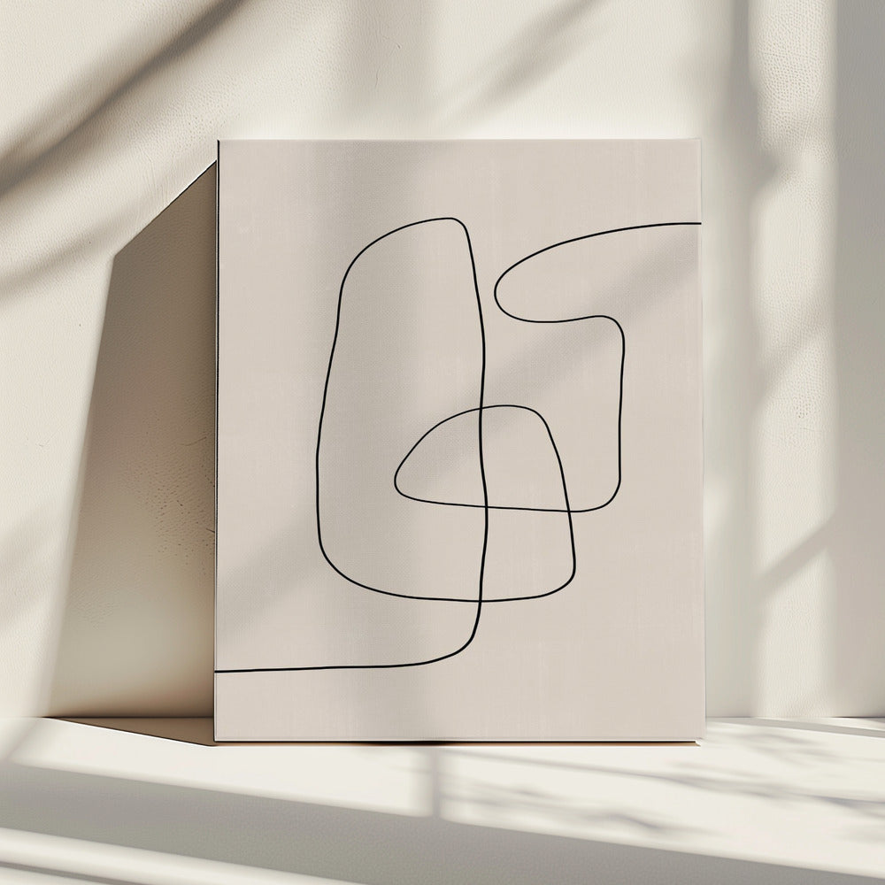 Curved Line Dance | Canvas