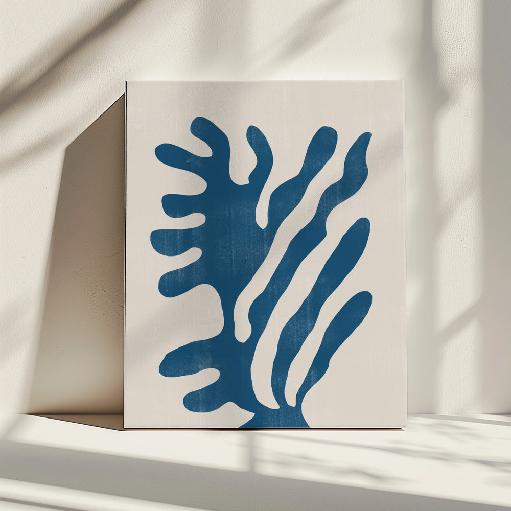 Blue Coral Dance | Canvas