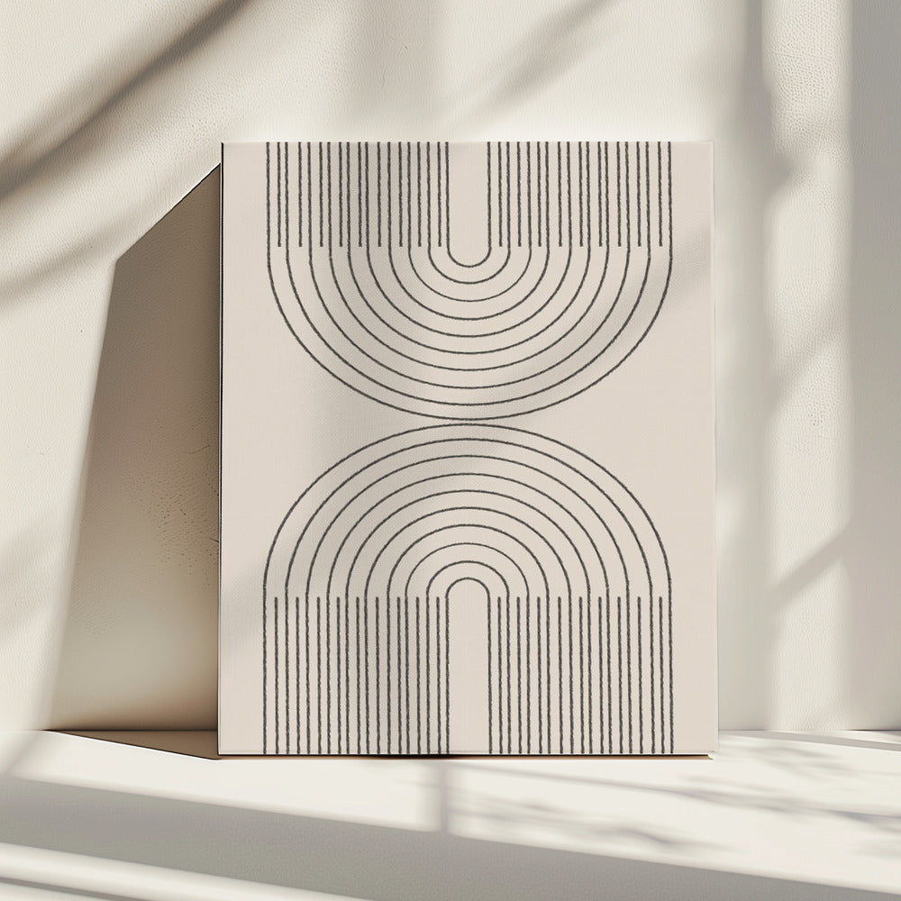 Symmetric Echoes | Canvas