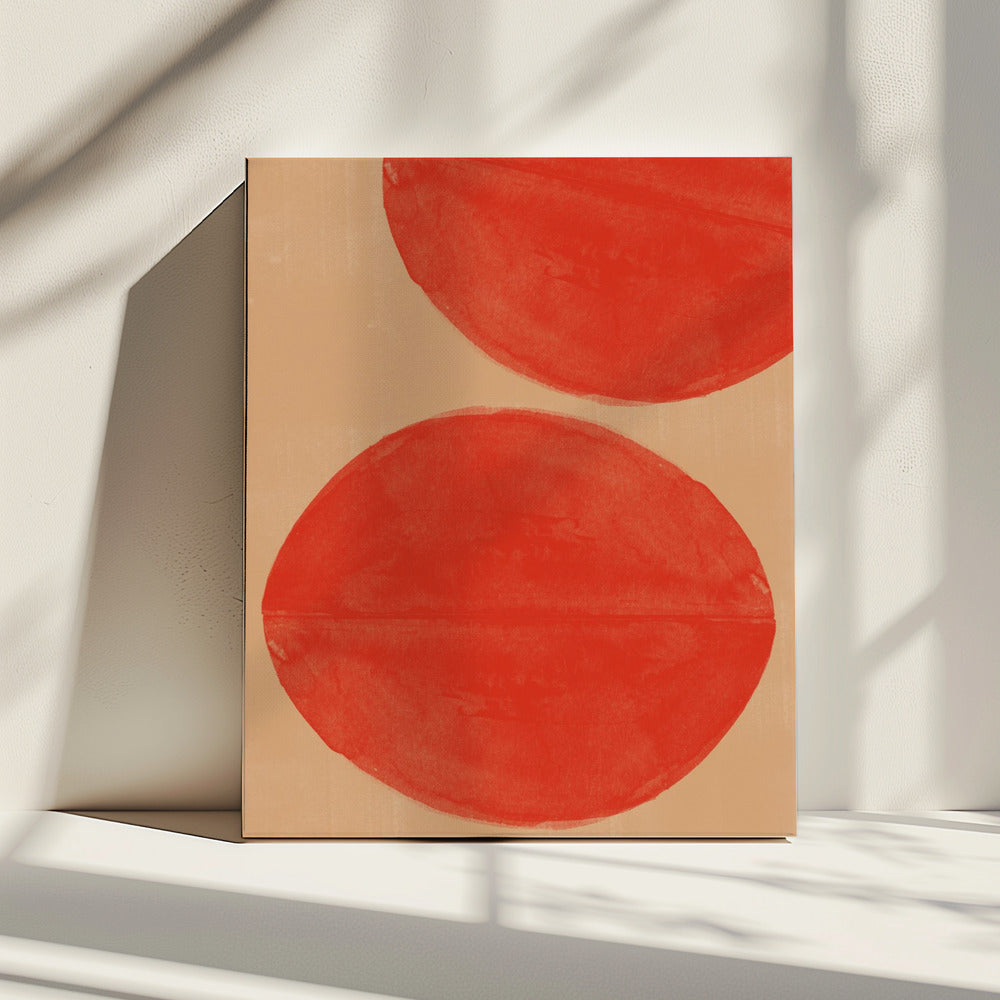 Crimson Echoes | Canvas