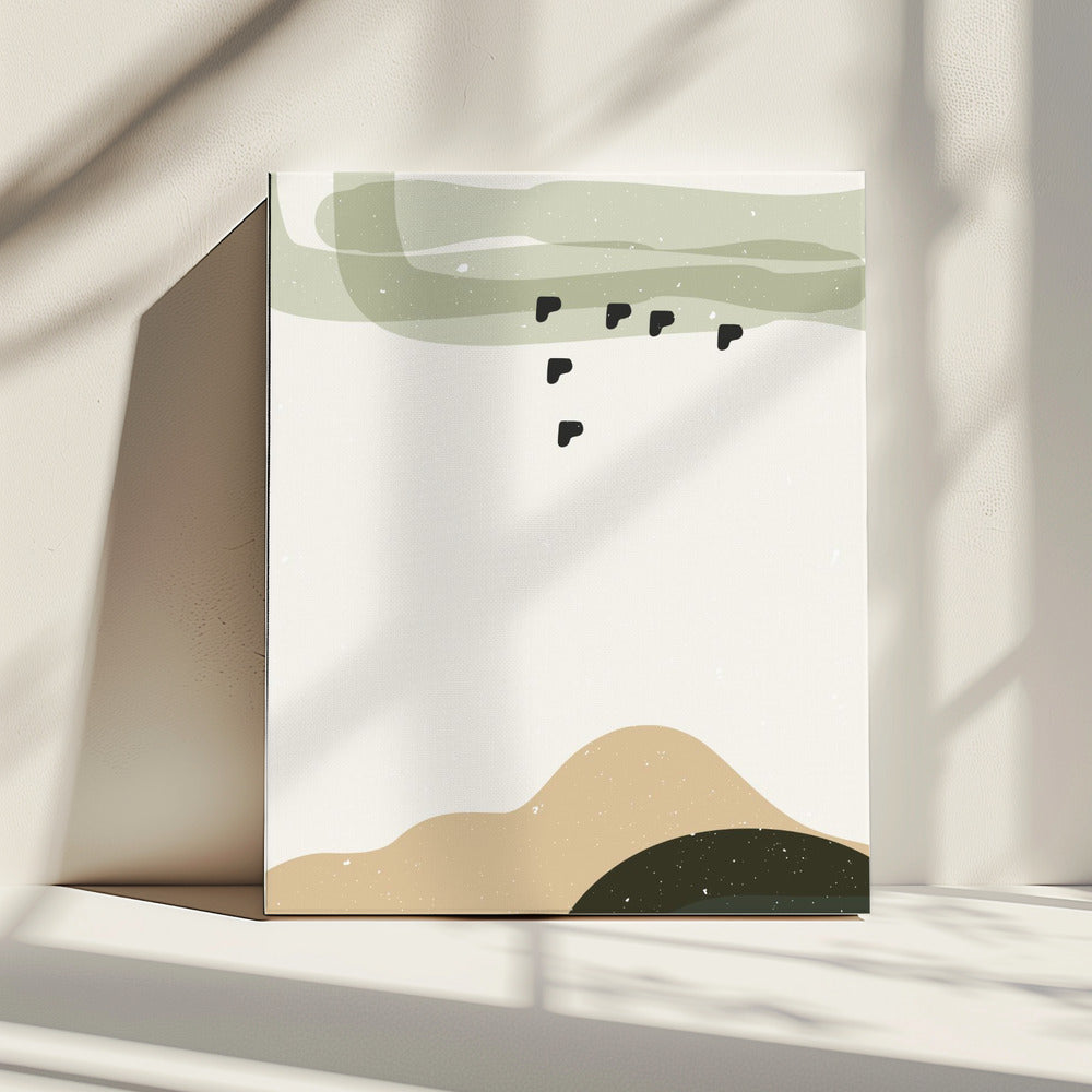 Abstract composition 9 | Canvas