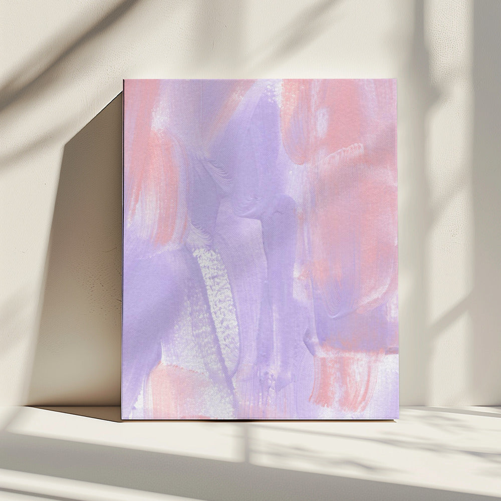 Purple in Pink | Canvas