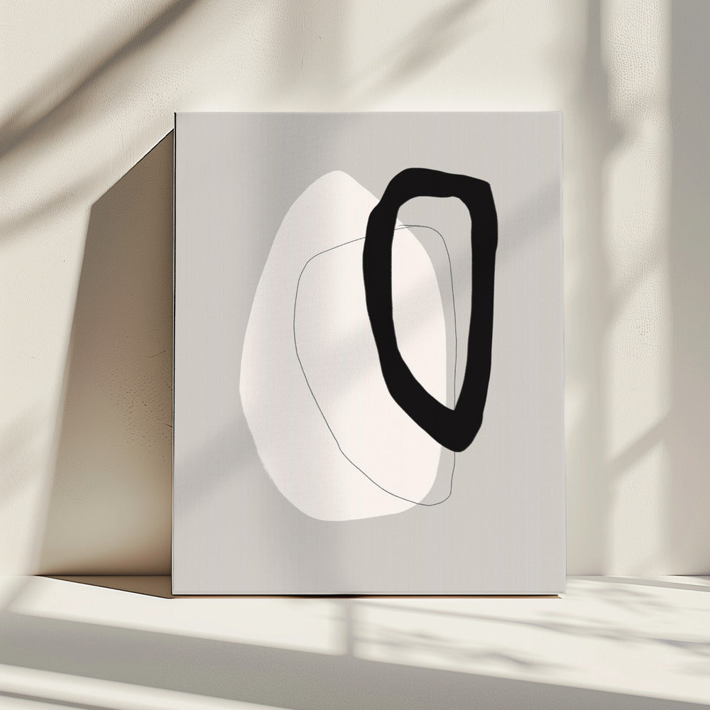 Monochrome Harmony | Canvas