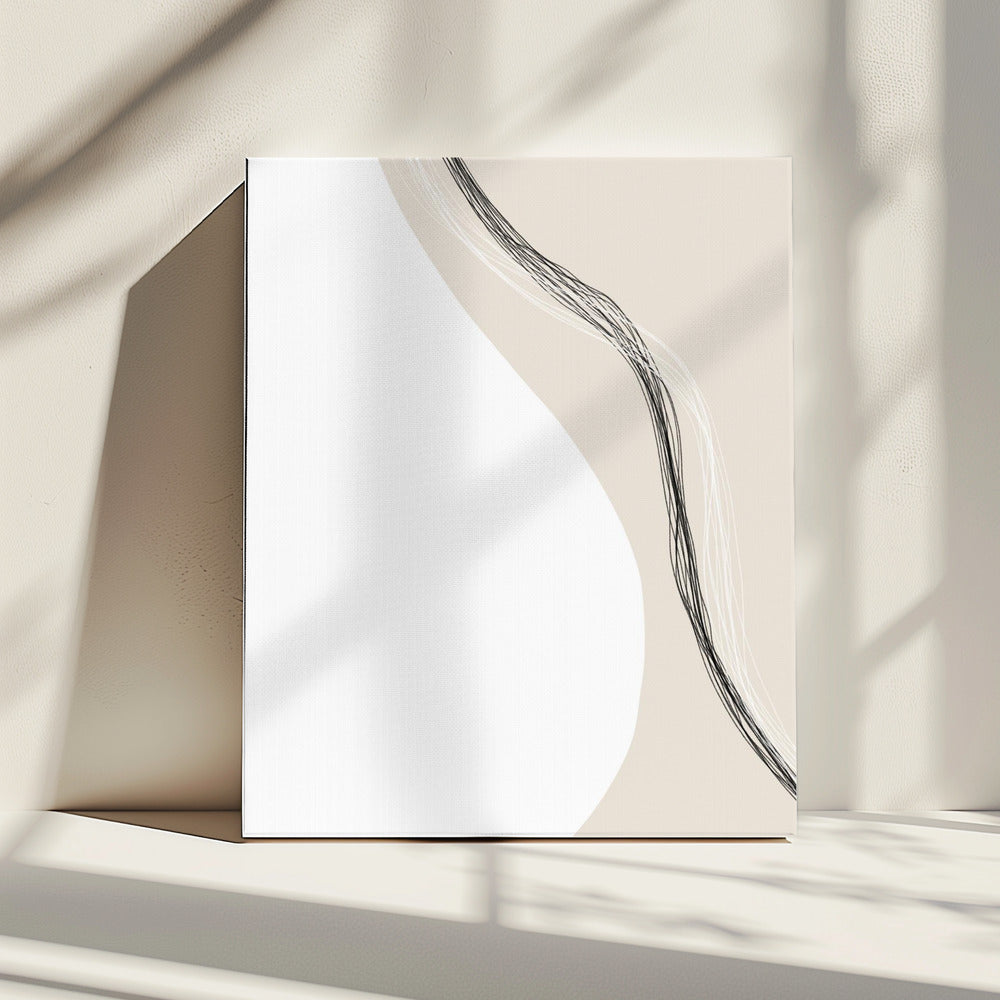 Flowing Lines Harmony | Canvas