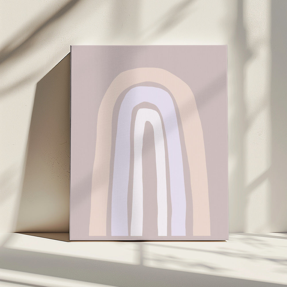 Soft Pastel Tones And Organic Shapes | Canvas