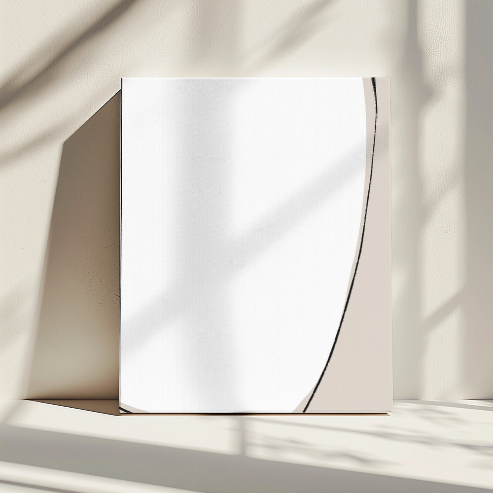 Curved Minimalism | Canvas