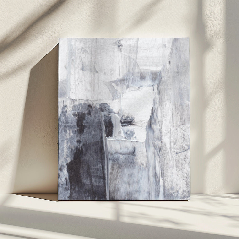 Monochrome Brushstrokes | Canvas