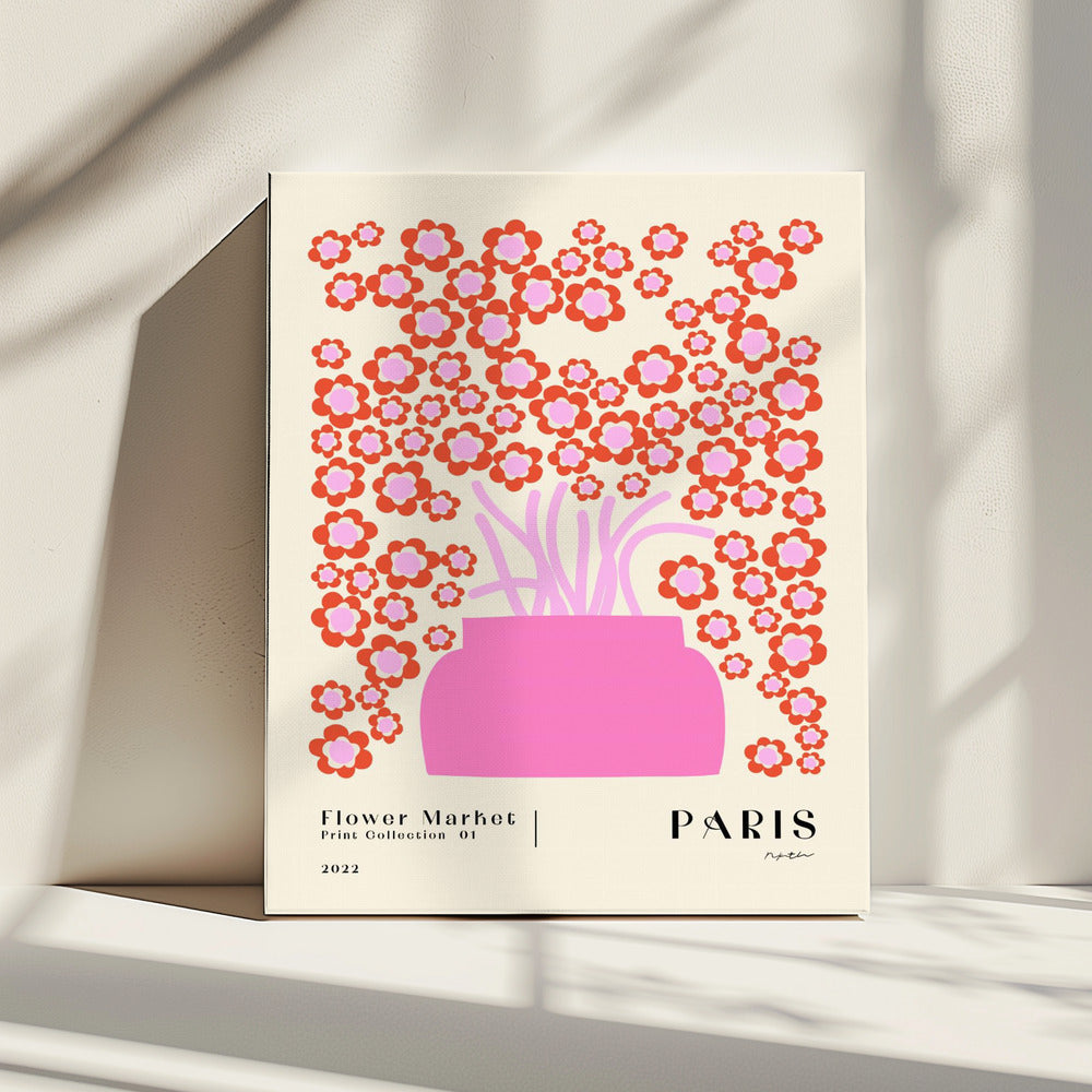 Flower Market. Paris | Canvas