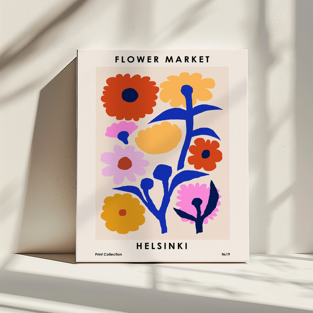 Flower Market. Helsinki | Canvas
