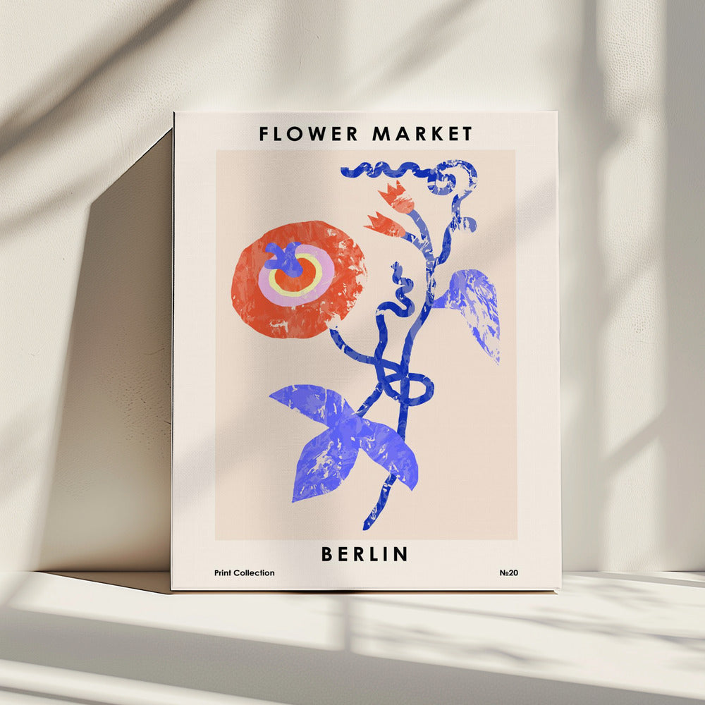 Flower Market. Berlin | Canvas