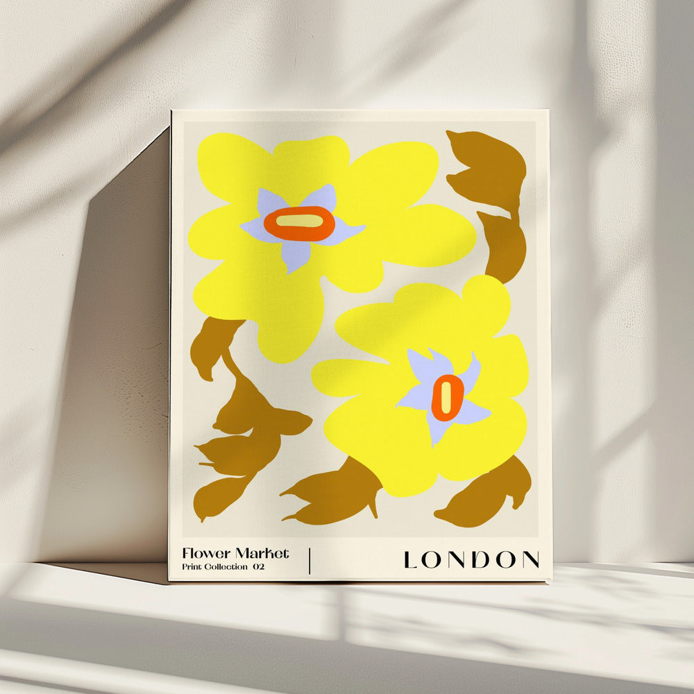 Flower Market. London | Canvas