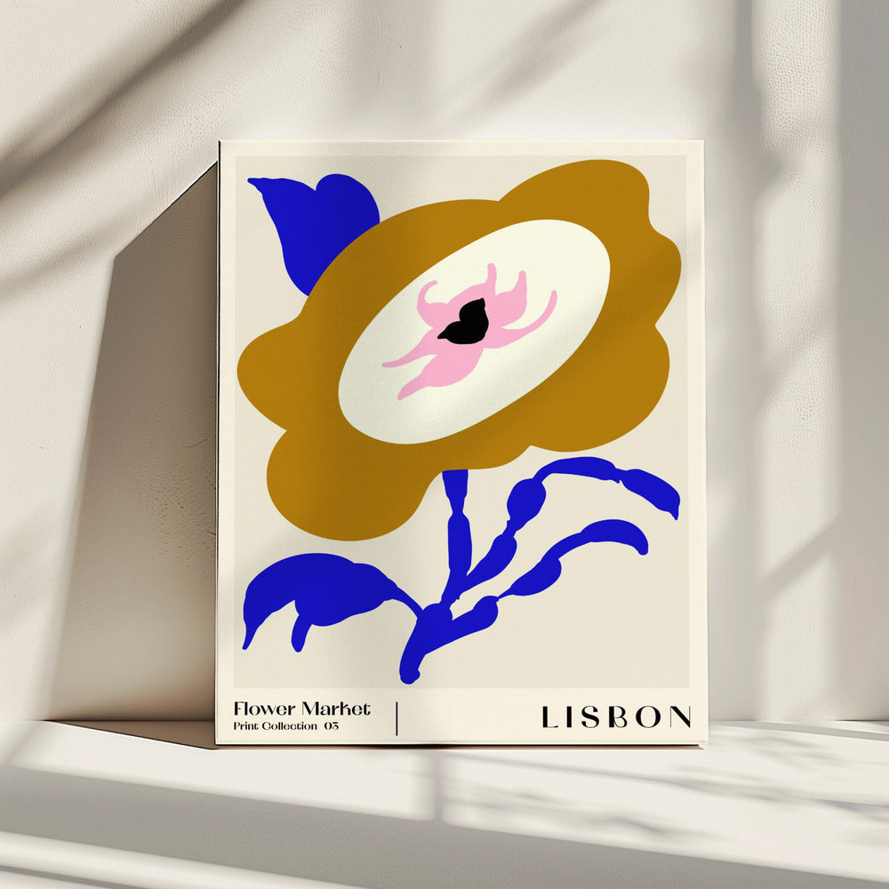 Flower Market. Lisbon | Canvas