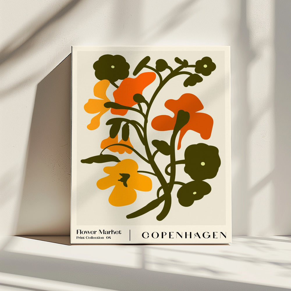 Flower Market. Copenhagen | Canvas
