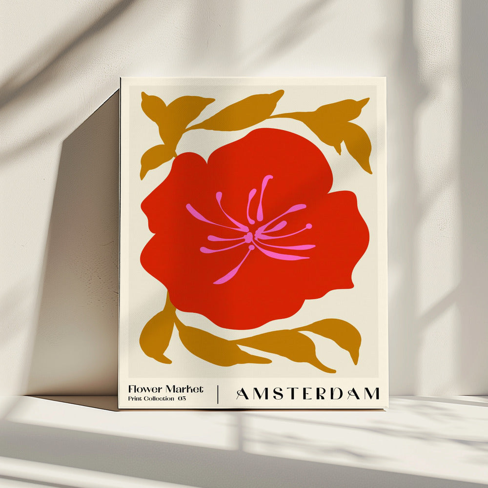 Flower Market. Amsterdam | Canvas