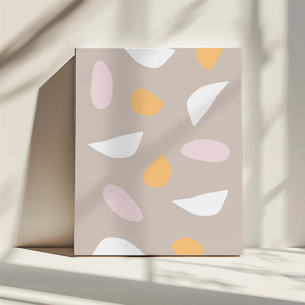 Minimalist Pastel Shapes | Canvas