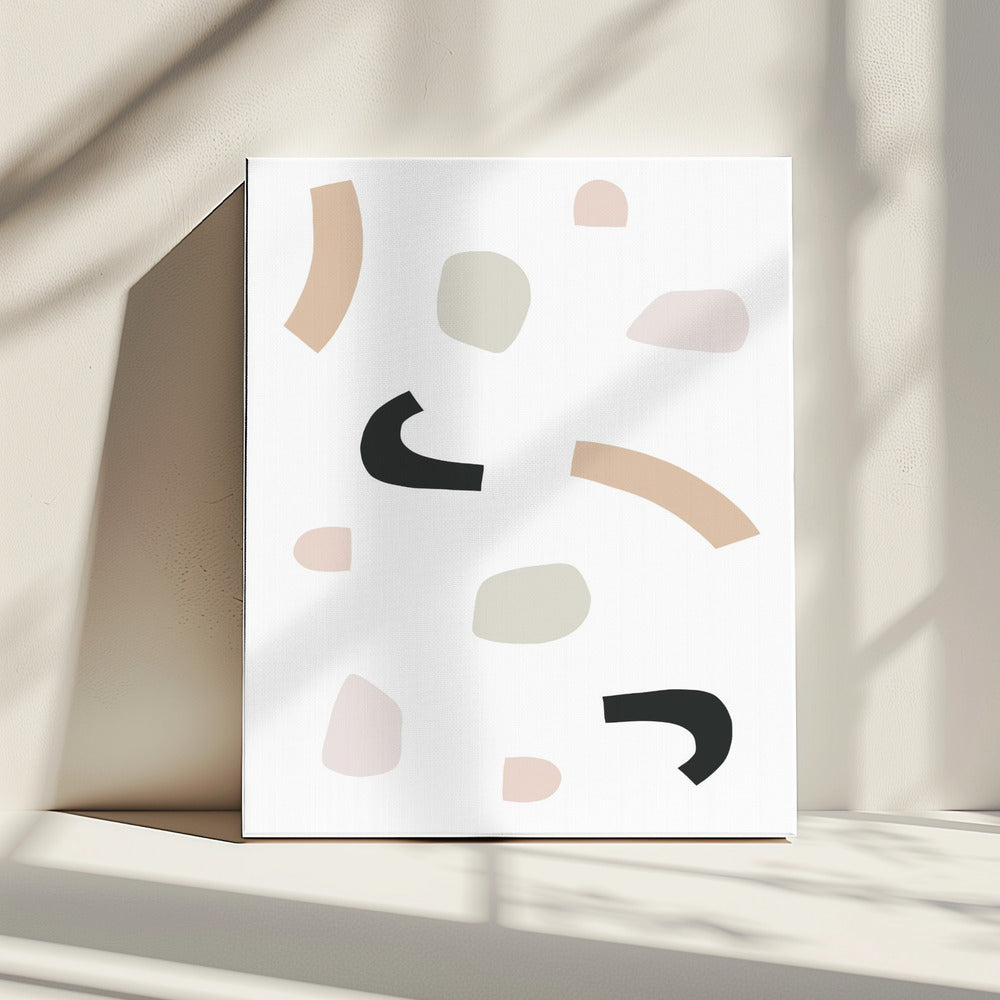 Organic Shapes and Neutral Tones | Canvas