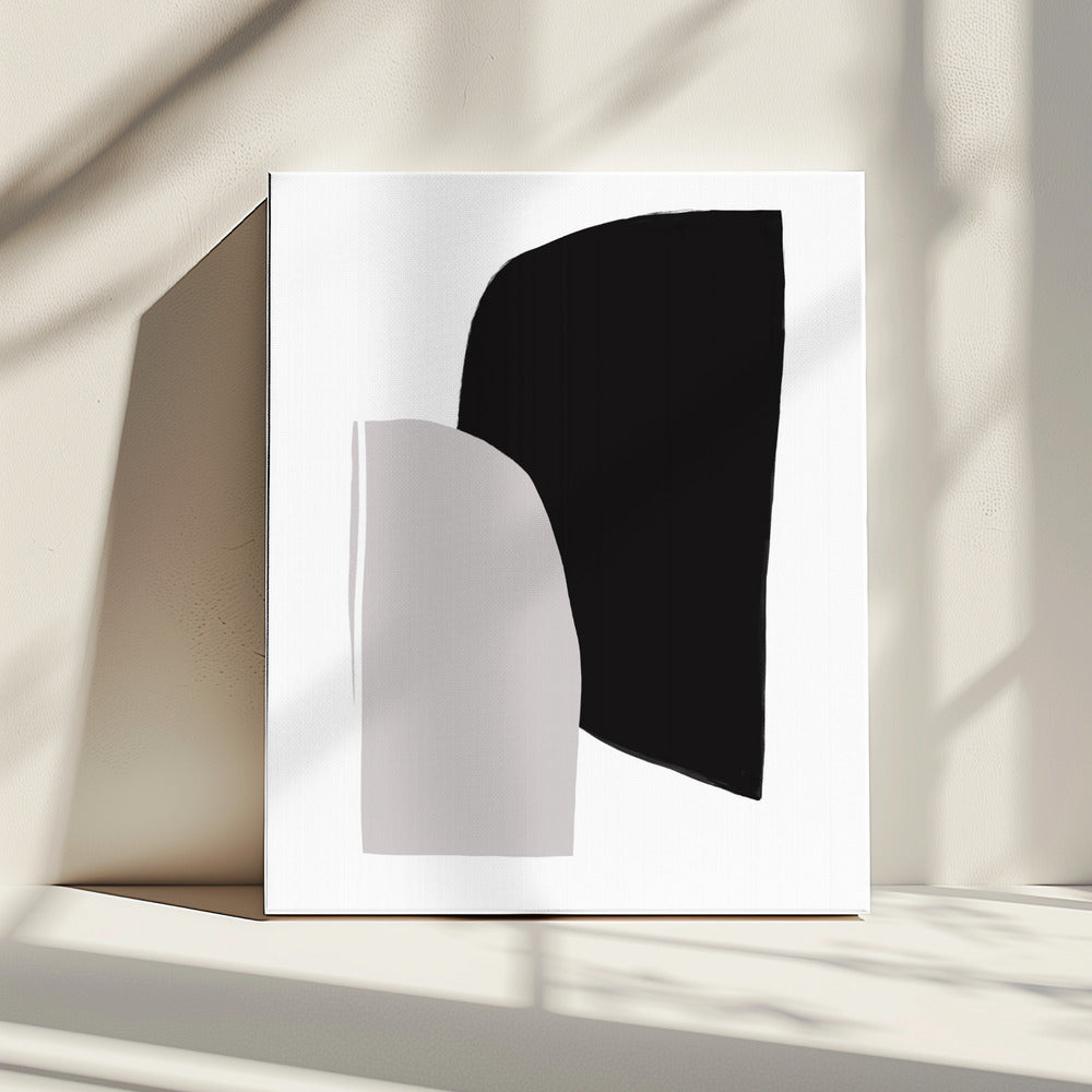 Monochrome Shapes | Canvas