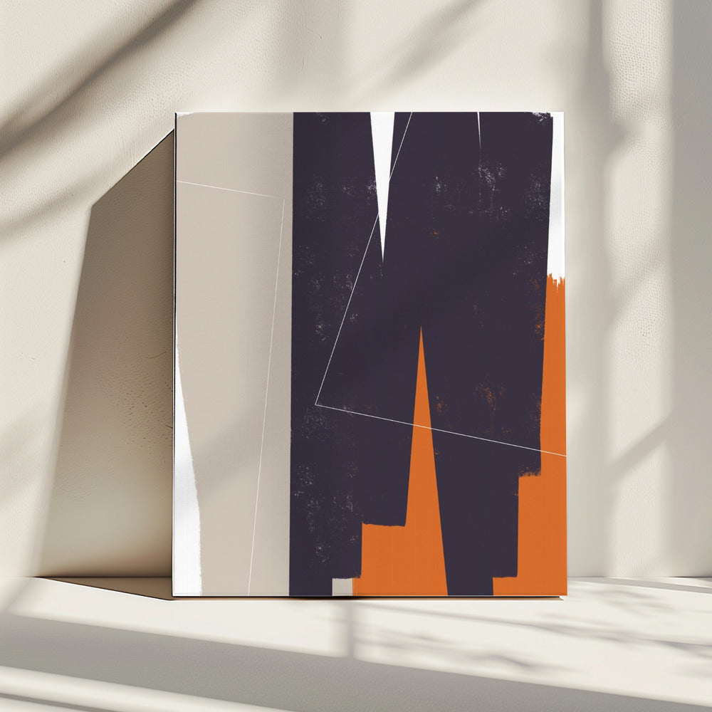 Muted Geometrics Shapes | Canvas