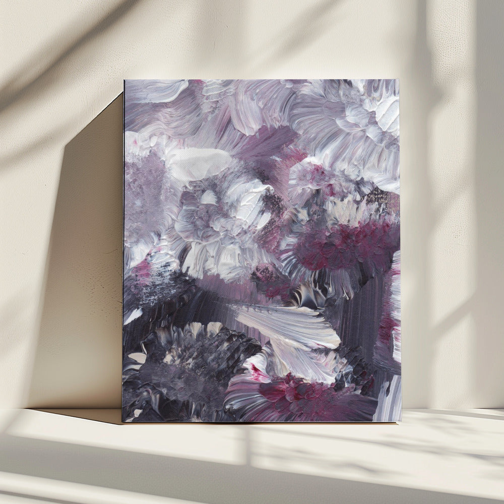 Floral Expressionist Brushstrokes | Canvas
