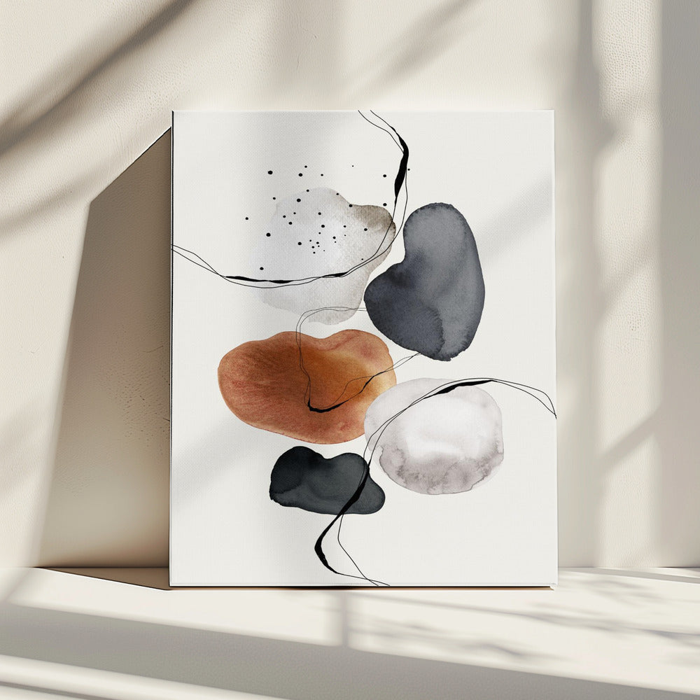 Fluid Shapes Dance | Canvas