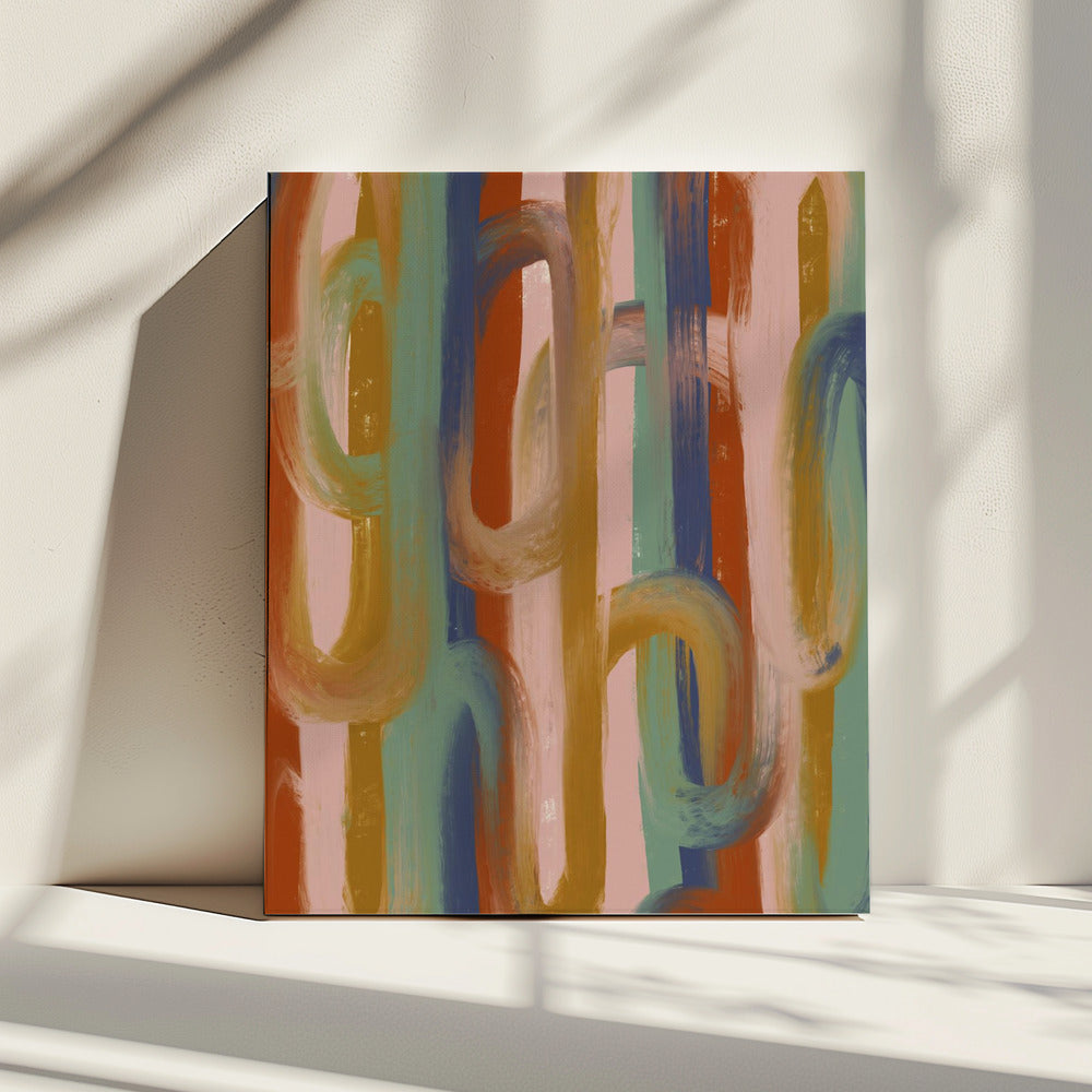 Flowing Hues Harmony | Canvas