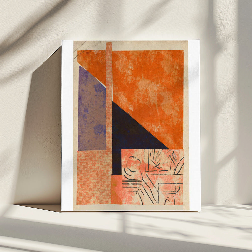 Geometric Hues | Canvas