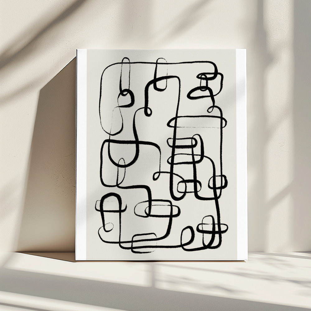 Endless Curves Dance | Canvas