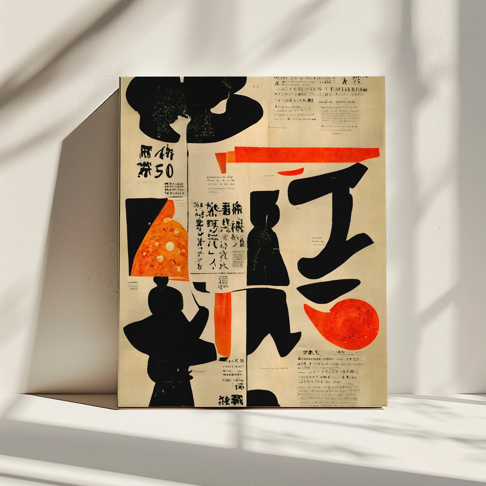 Vibrant Calligraphy | Canvas