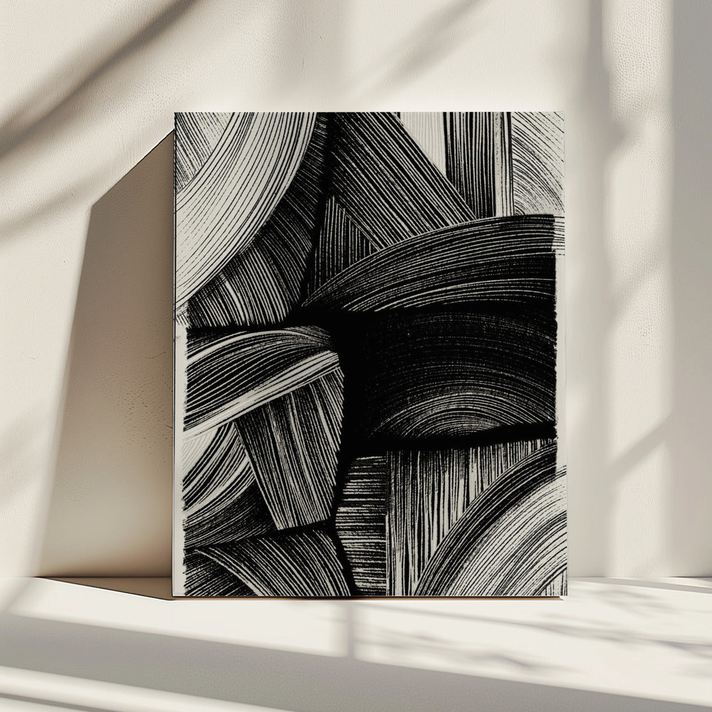 Curved Line Symphony | Canvas
