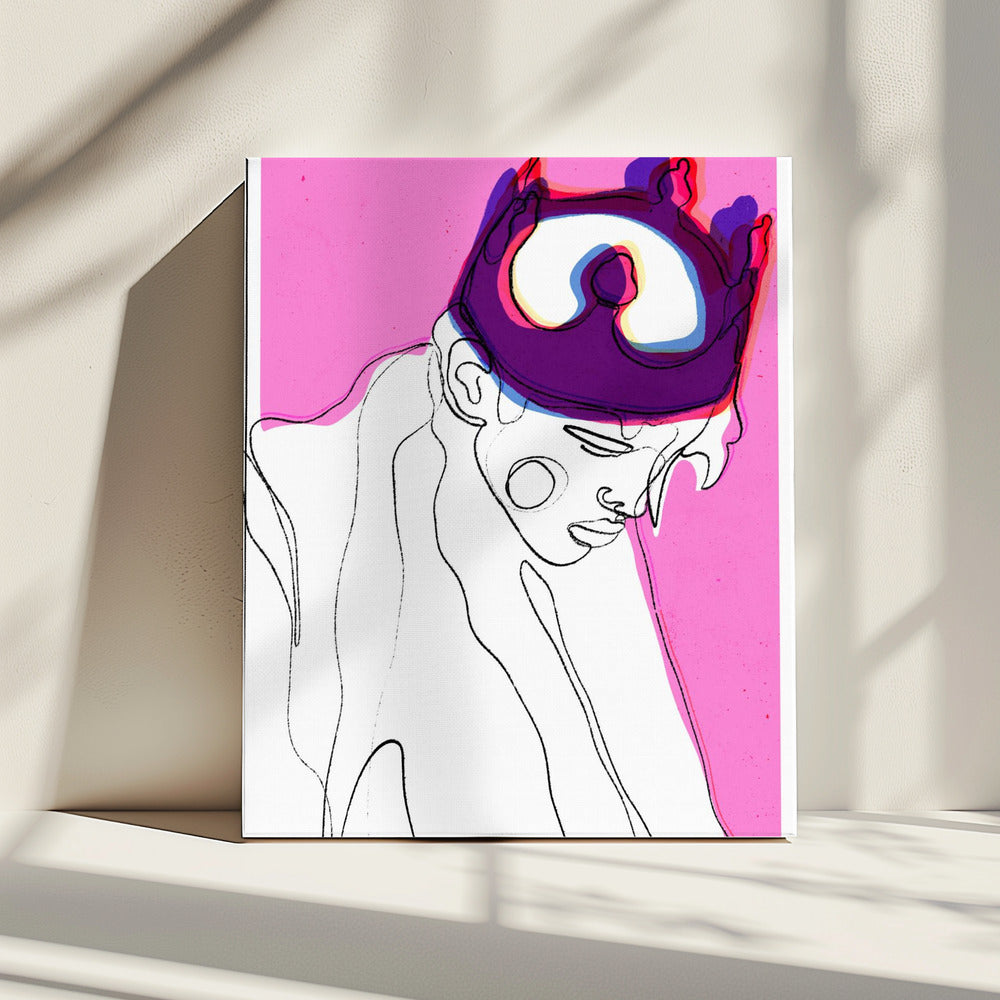 Crowned Reflection | Canvas