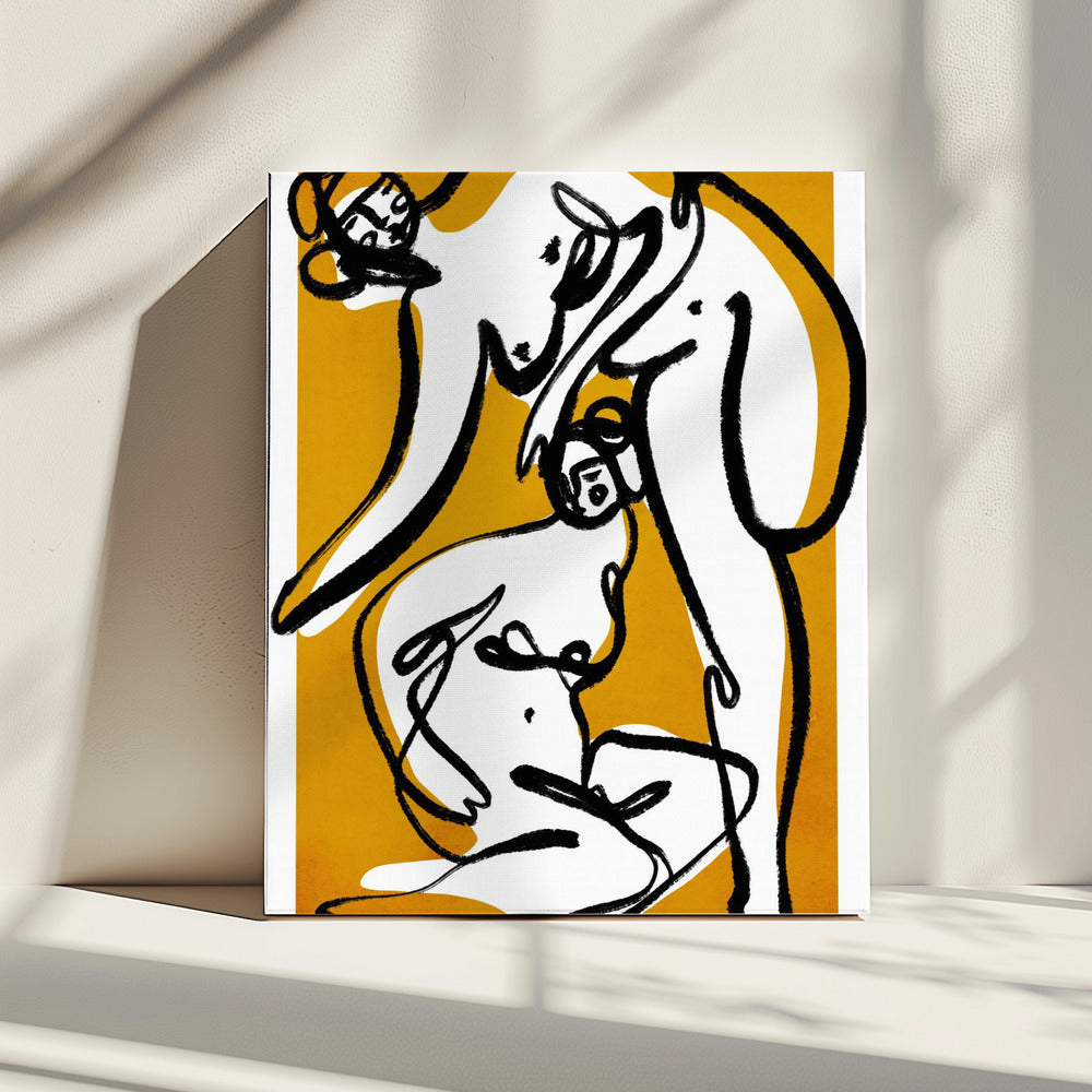 The Female Dancers | Canvas