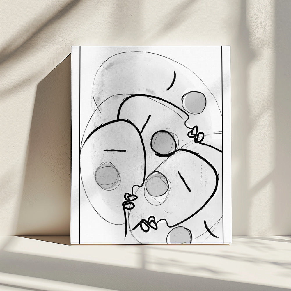 Ethereal Faces | Canvas