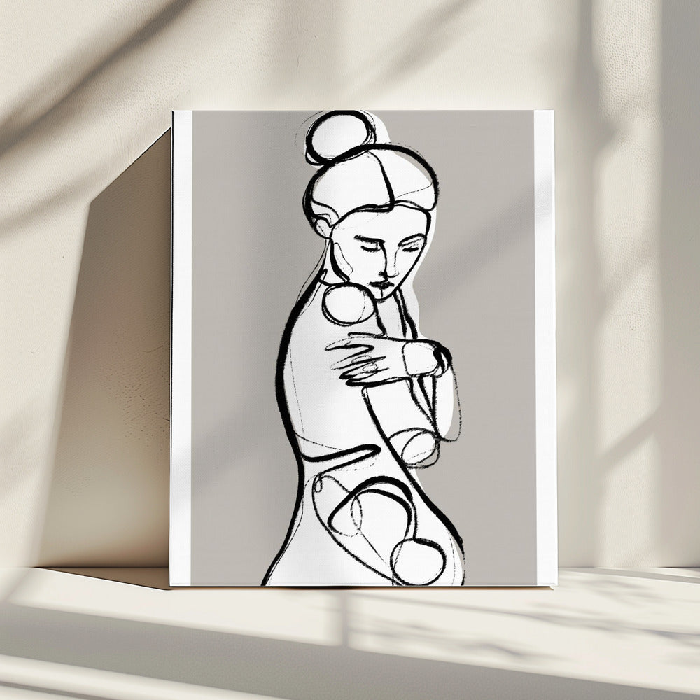 Graceful Embrace | Canvas