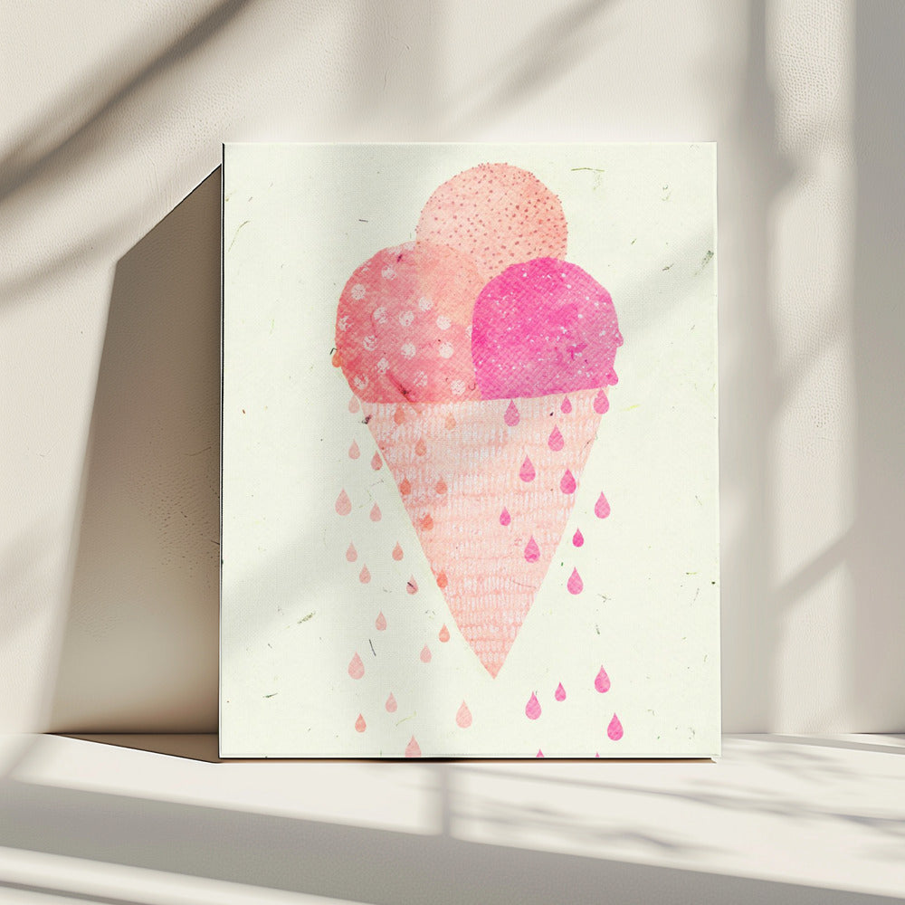 Blushing Scoops | Canvas