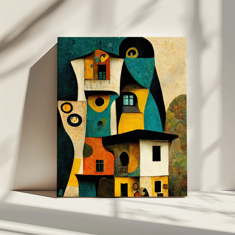 Whimsical Dwellings | Canvas