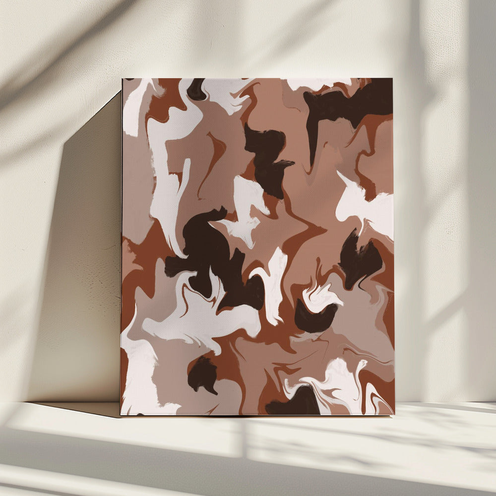 Earthy Whirlwinds | Canvas