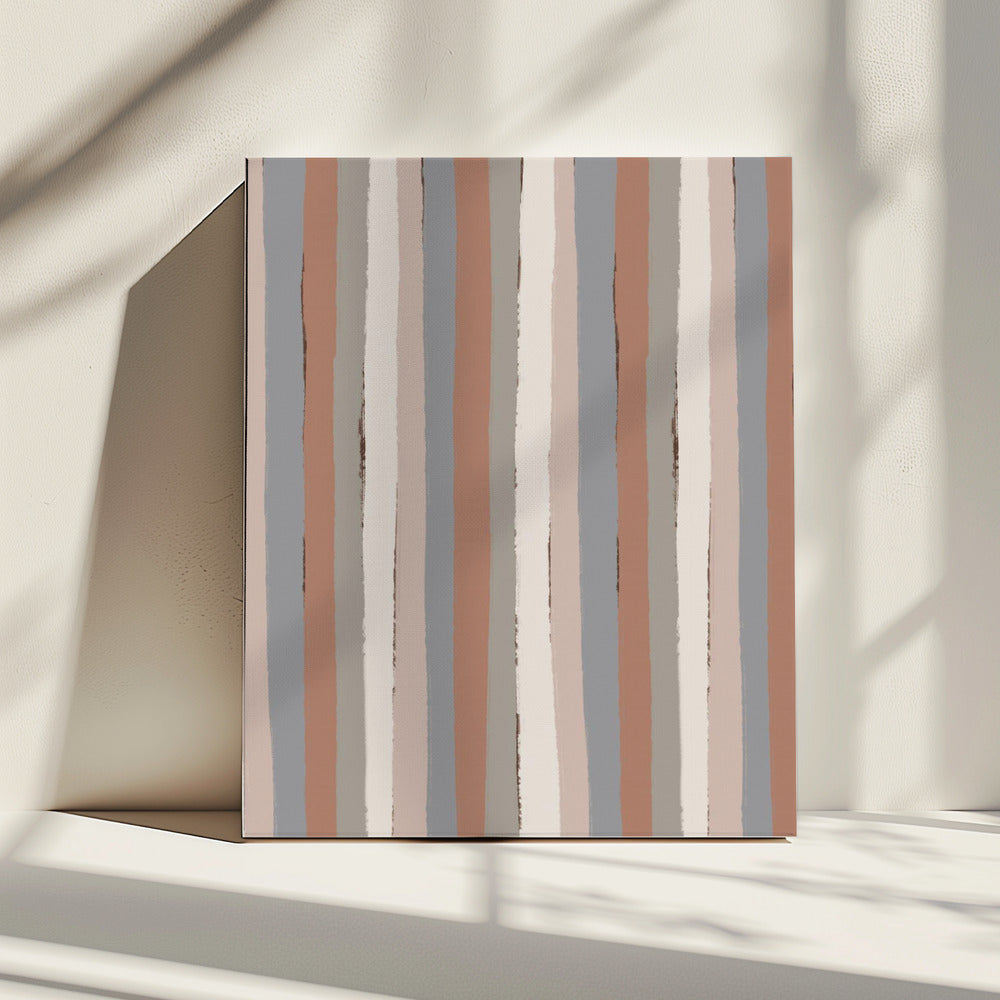 Earthy Stripes | Canvas