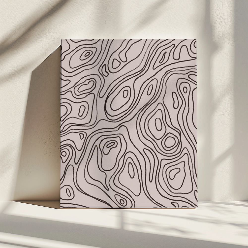 Flowing Contours | Canvas