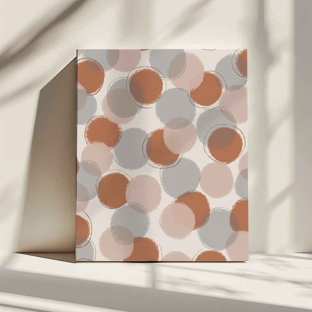 Muted Circle Dance | Canvas