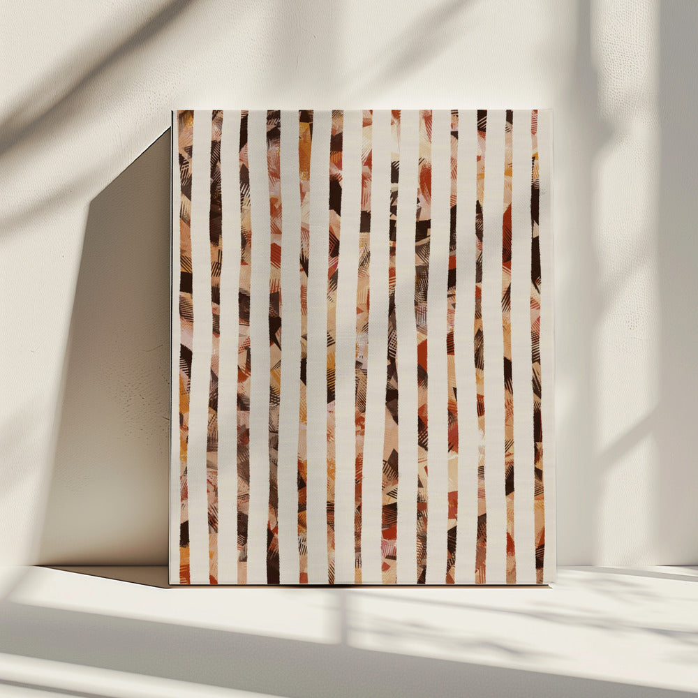 Striped Serenity | Canvas