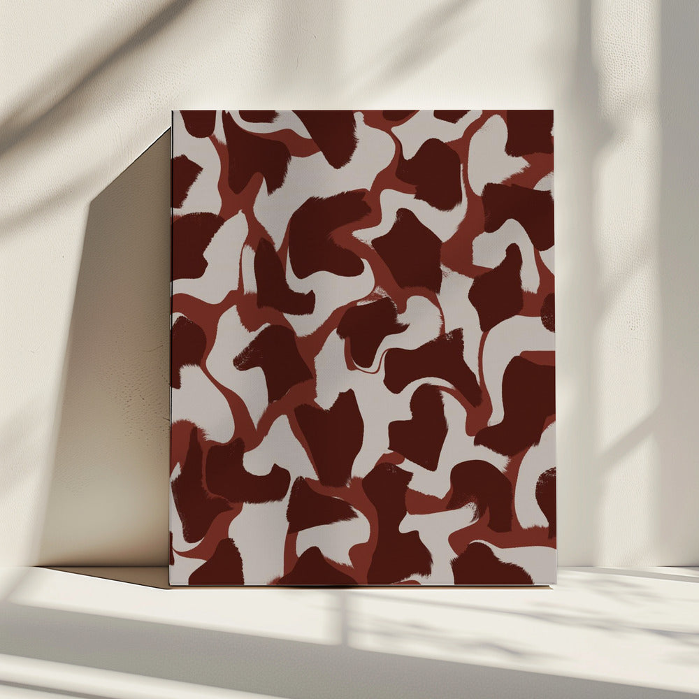 Crimson Whirlwind | Canvas