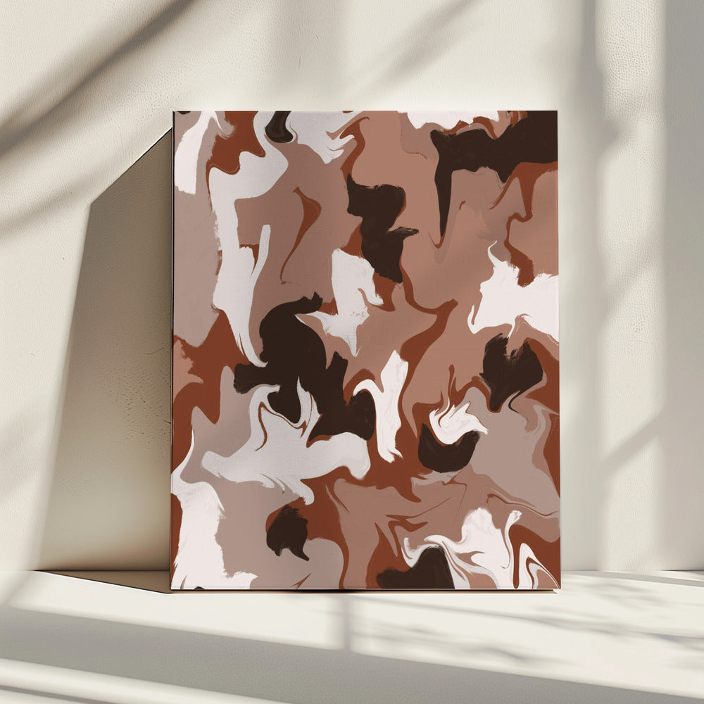 Earth Tones Dance | Canvas